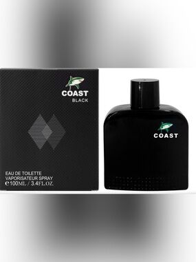 Coast Black Men’s Fragrance Bottle - Black
